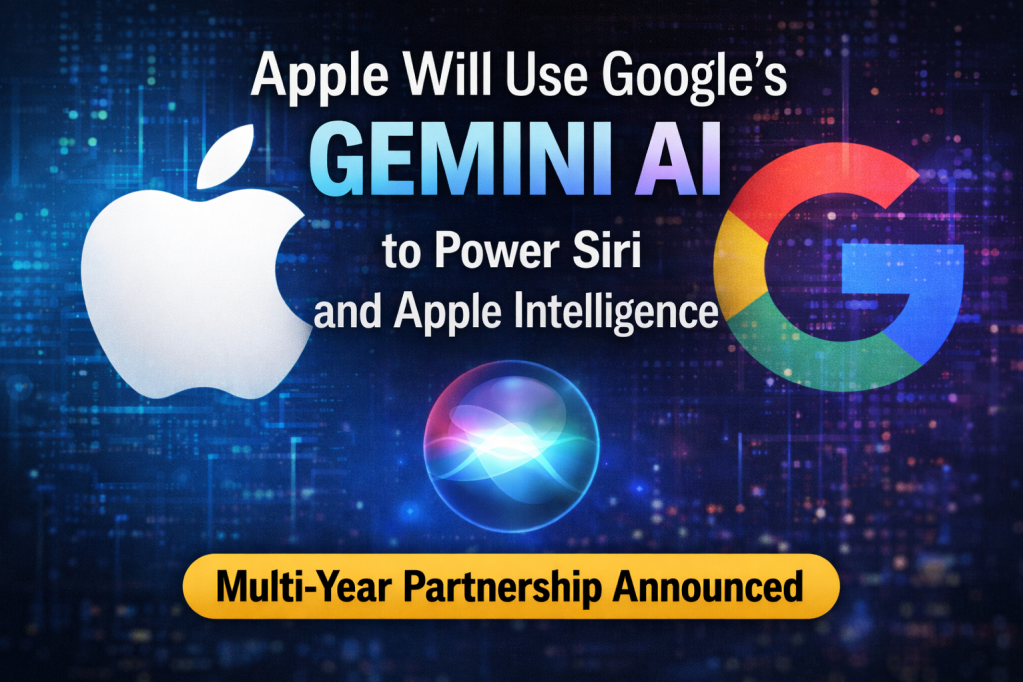 🍎🤝🤖 Apple Will Officially Use Google’s Gemini AI Apple has…