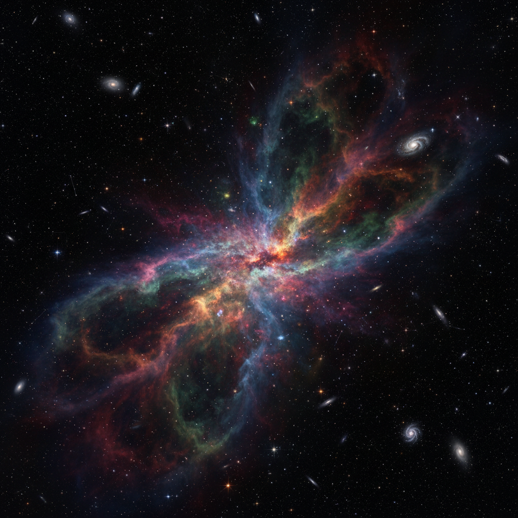 Exploring the vastness of space!