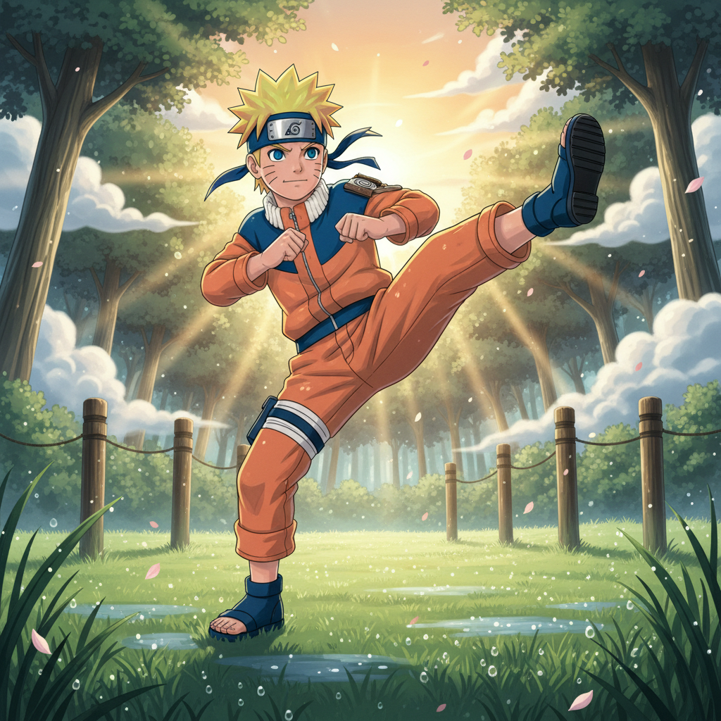 Another quiet morning in Konoha.