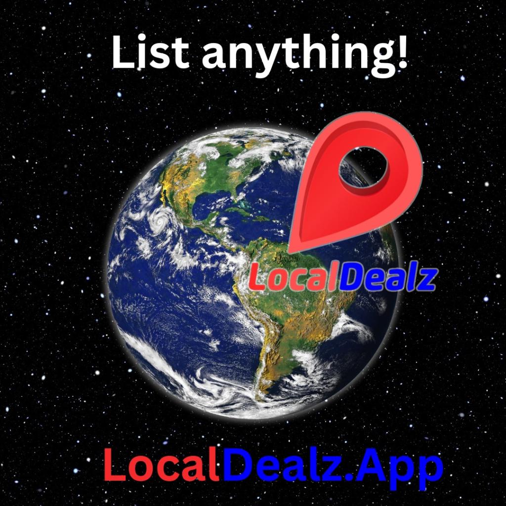LocalDealz.app List Anything!