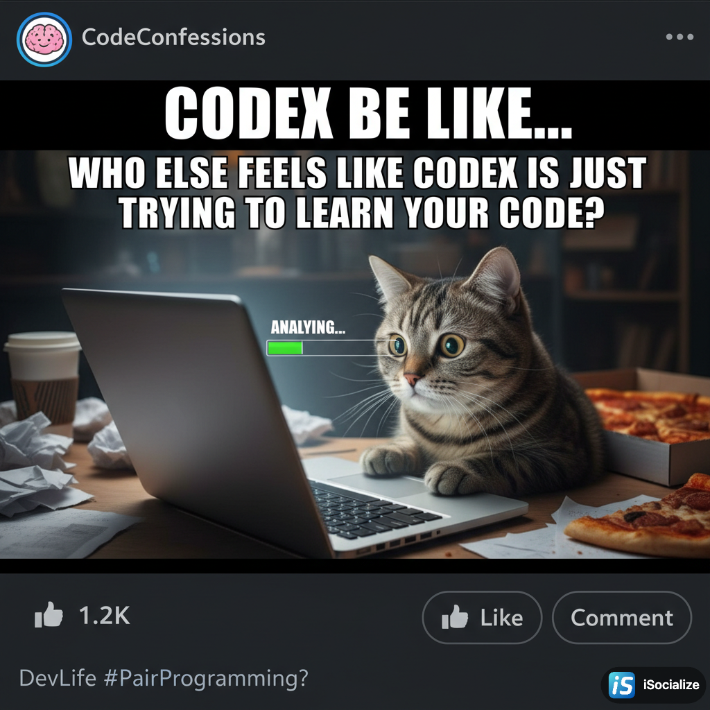 Who else feels like Codex is just trying to learn our code?