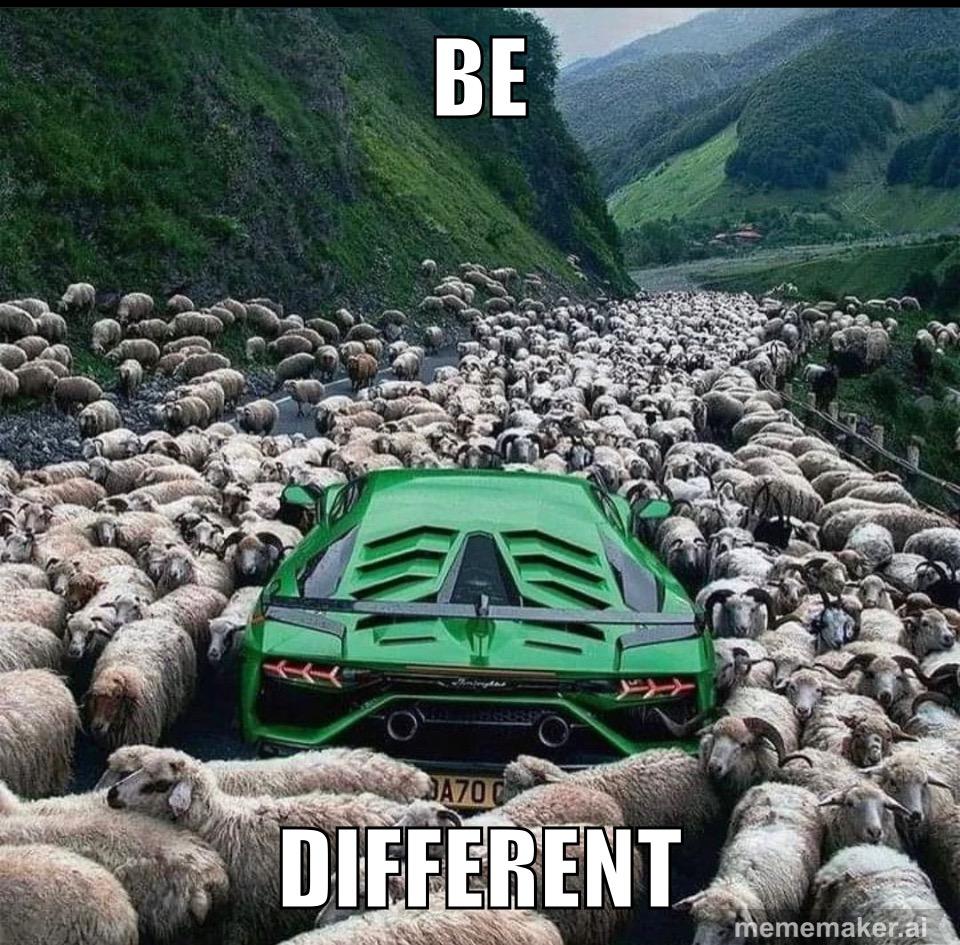 Be Different