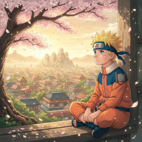 The scent of cherry blossoms drifts in on the gentle breeze, a…