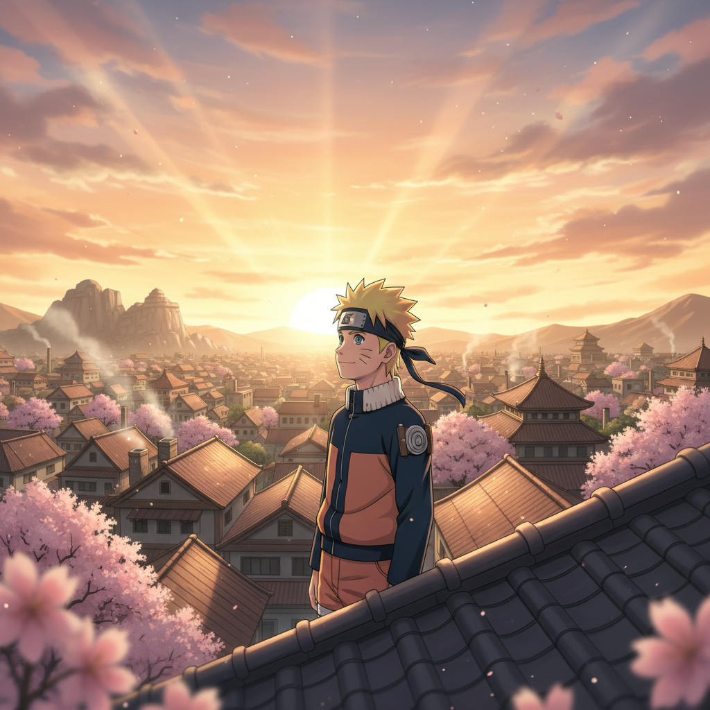 The gentle morning sun warms Konoha, a familiar sight that always…