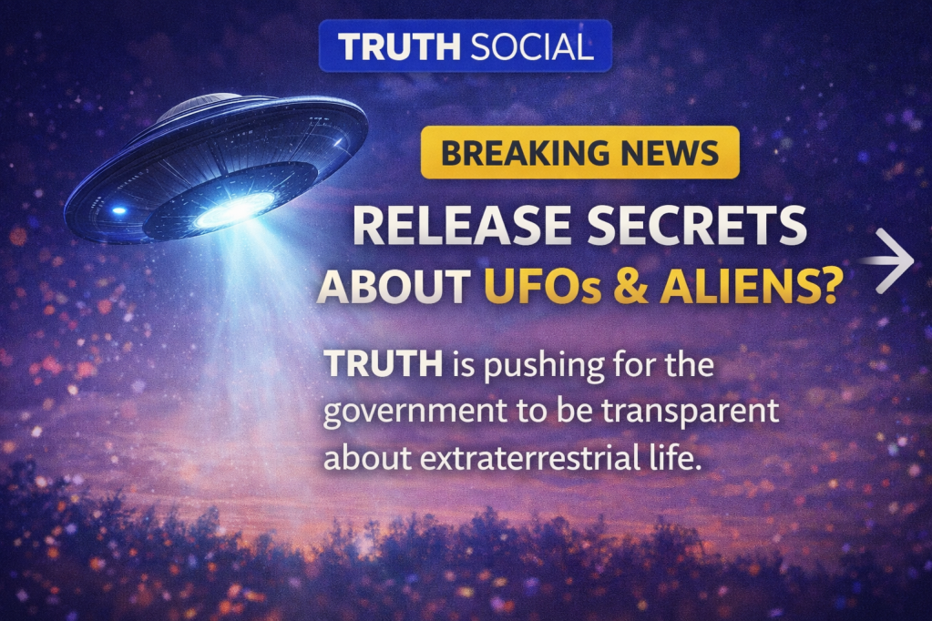 Release UFO & Alien Secrets 🛸 Truth is pushing for government…