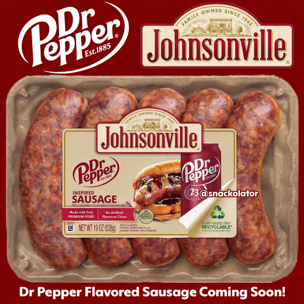 Dr Pepper Flavored Sausage?!