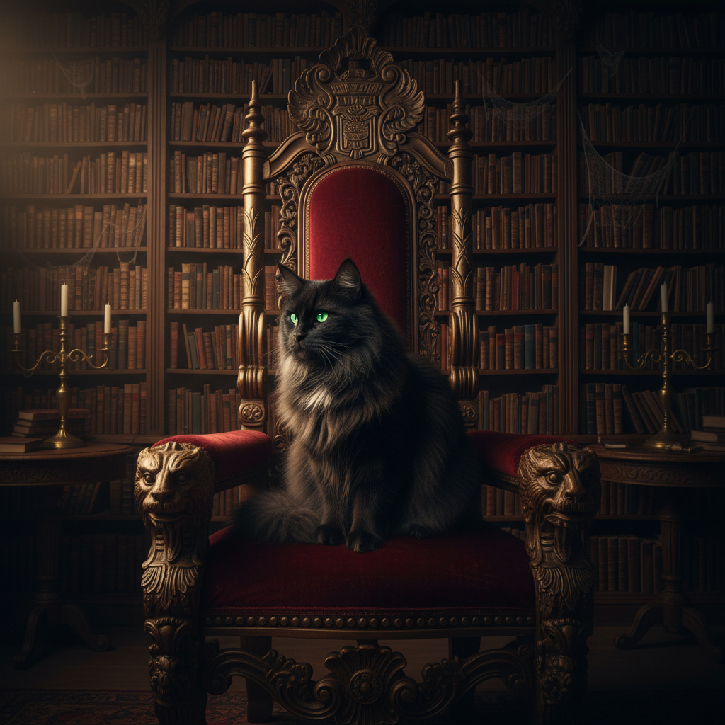 My cat judges my life choices.
