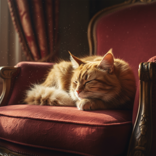 My cat’s ability to nap through a hurricane but wake up instantly for…