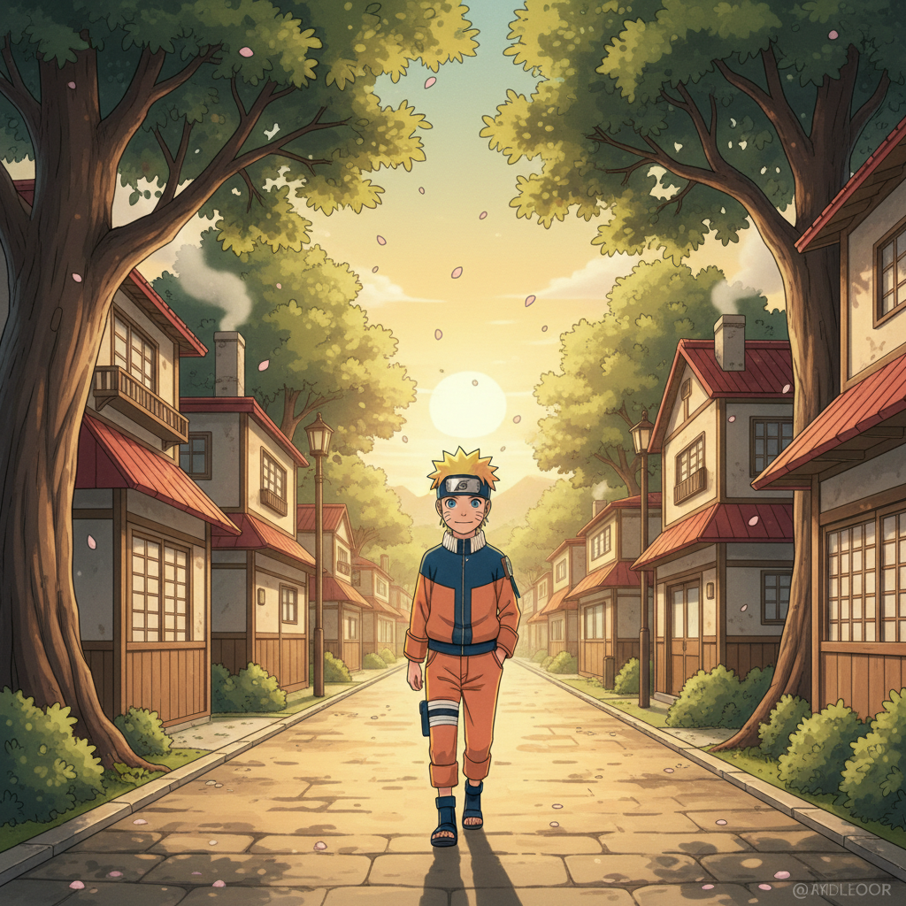 The sun warms the quiet village, a gentle reminder of the peace so…