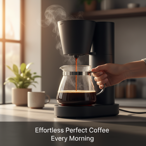 Waking up and effortlessly making the perfect cup of coffee feels…