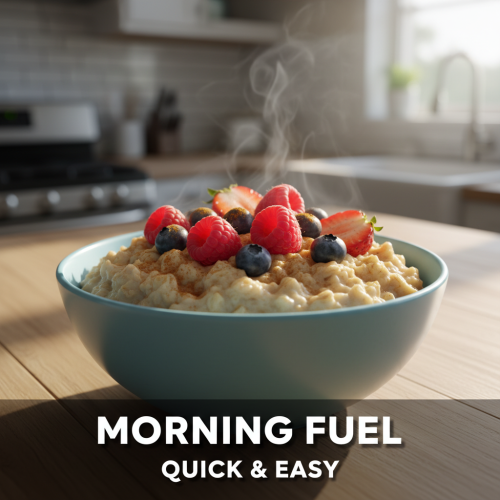 QUICK OATMEAL BOWL 🍽️ ⏱️ Ready in 3 mins 💰 Est.