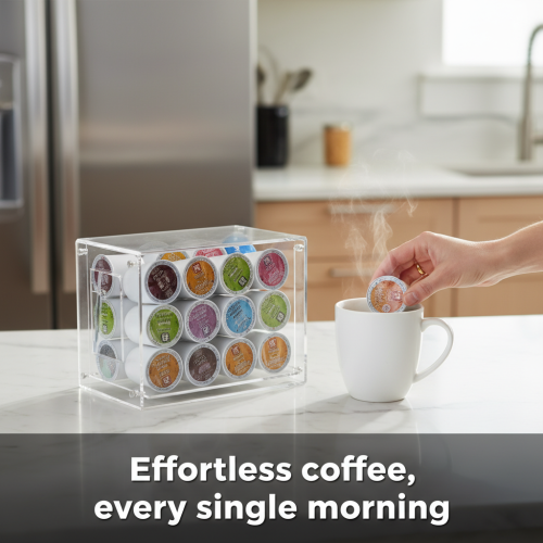 Morning coffee just got a whole lot more organized.