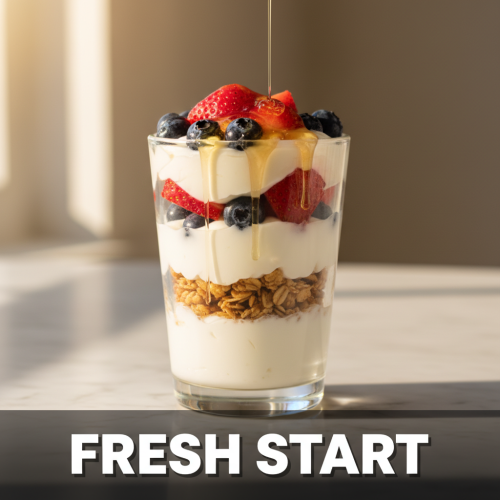 YOGURT PARFAIT 🍓 ⏱️ Ready in 2 mins 💰 Est.