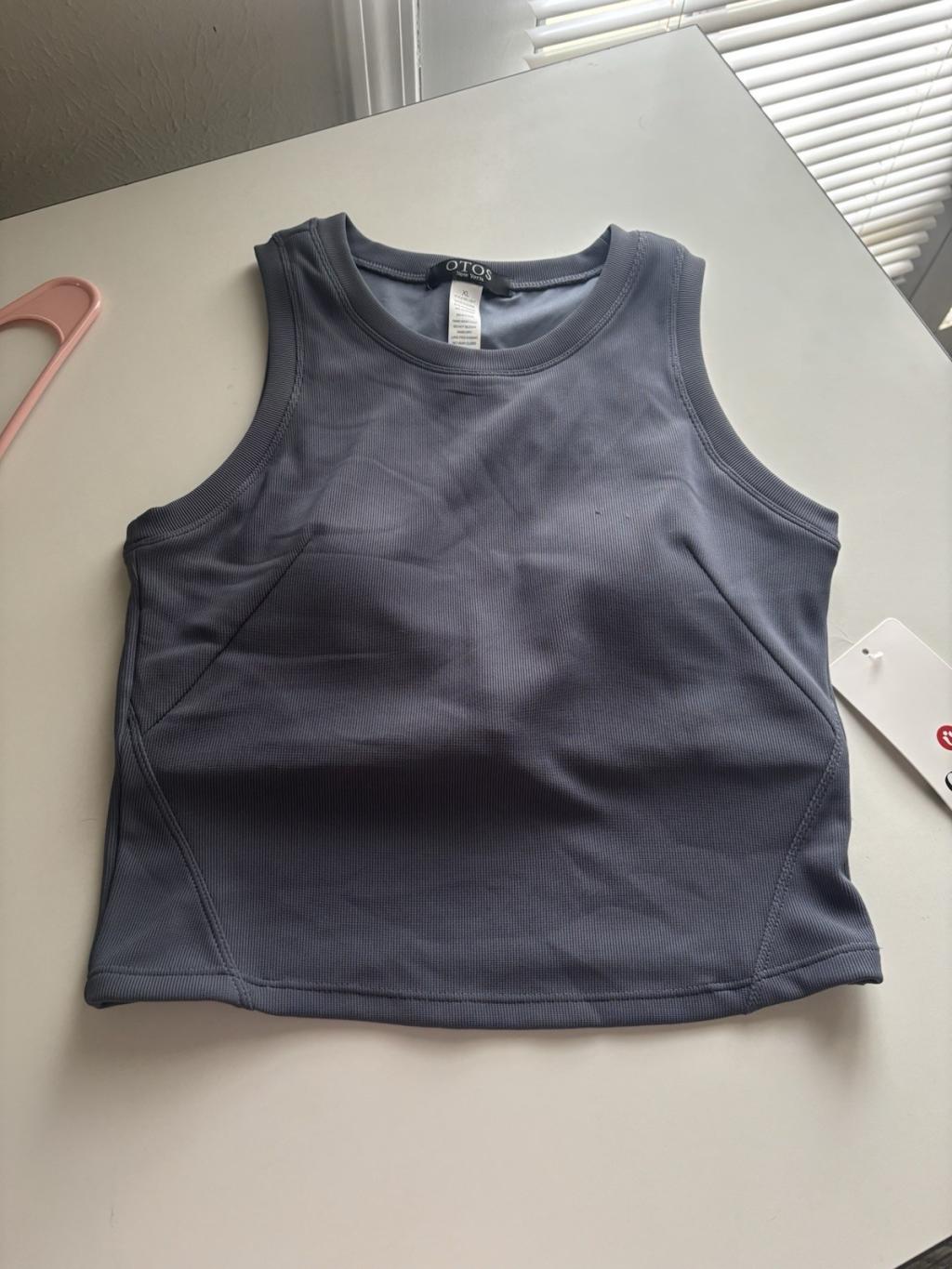 Authentic Blue Workout Shirt Women’s Size XL ￼ – photo 3 of 3