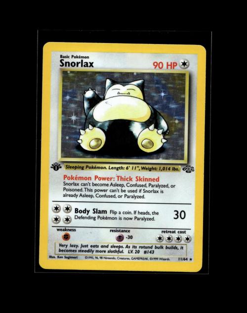 Snorlax Munchlax Pokemon Card! Holo/Reverse Holo Rare EX V VMAX Full Art Cards!
