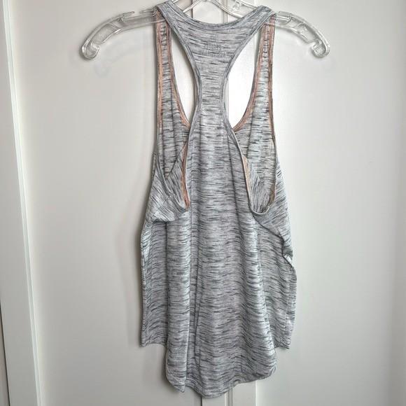 SO Perfect Active Tank Top Heathered Gray Racerback Athletic Workout Women's L – photo 2 of 3