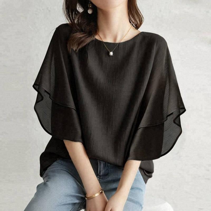 Casual All-match Chiffon Blouse For Women – photo 5 of 5