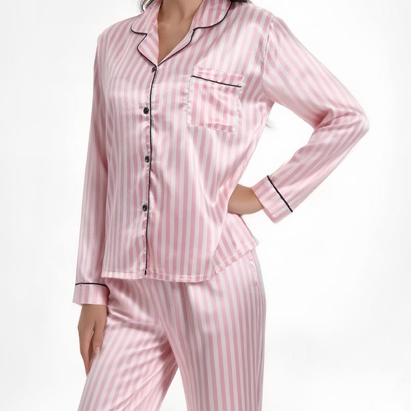 Leopard-print Pajamas In Ice Silk And Faux Silk – photo 3 of 3