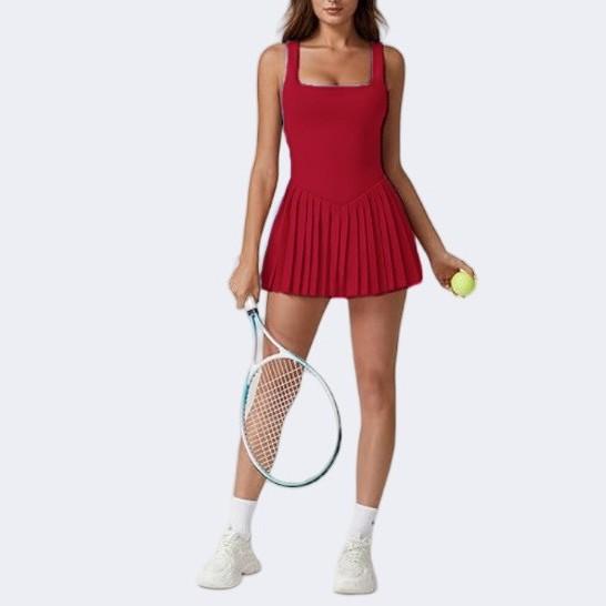 European And American-style Outdoor Sports Anti-exposure Quick-drying Breathable Yoga Pleated Tennis Skirt – photo 3 of 3