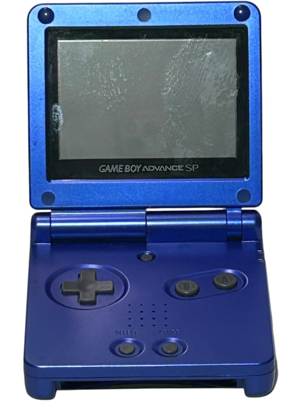 Nintendo Game Boy Advance SP Blue Handheld System Console w/ Charger WORKS – photo 2 of 3
