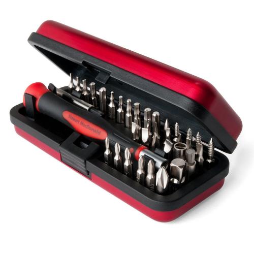 StewMac Guitar Tech Screwdriver Set – 36-Piece Bit Set for Guitar Hardware –...