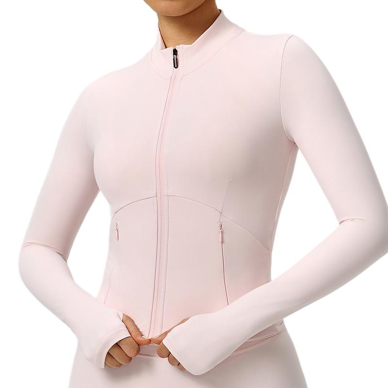 Womens Yoga Outerwear Sun-protection Jacket Slim-fit And Quick-drying – photo 2 of 3