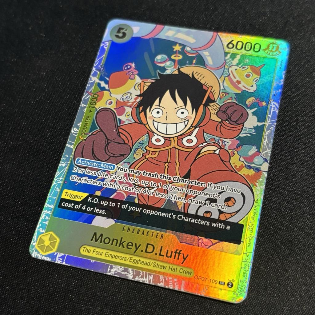Monkey.D.Luffy OP07-109 - One Piece TCG - SR Super Rare NM English Foil – photo 2 of 3