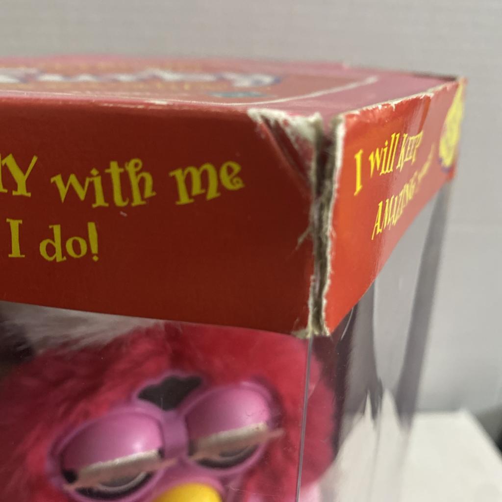 1999 Tiger FURBY VALENTINE’S DAY Pink "I Love You" 70-888 Limited Edition NIB – photo 2 of 3