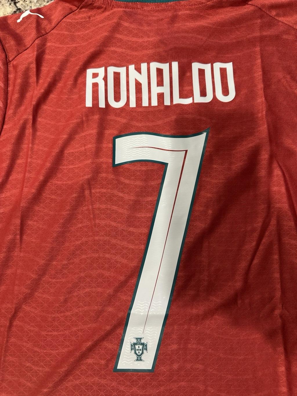 Cristiano Ronaldo Portugal 2026 FIFA World Cup Soccer Jersey – photo 2 of 3