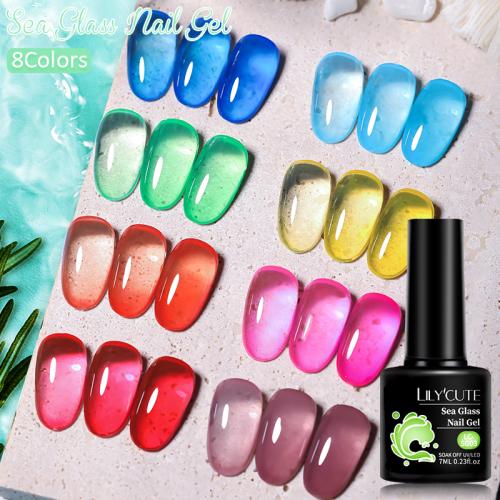 Amber Jade Light Therapy Ice-Transparent Nail Gel
