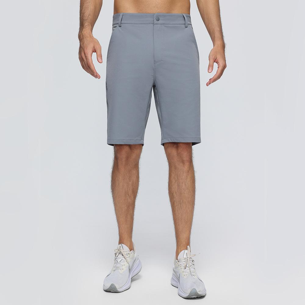 Mens Work Shorts Quick-Dry Sports Cropped Trousers