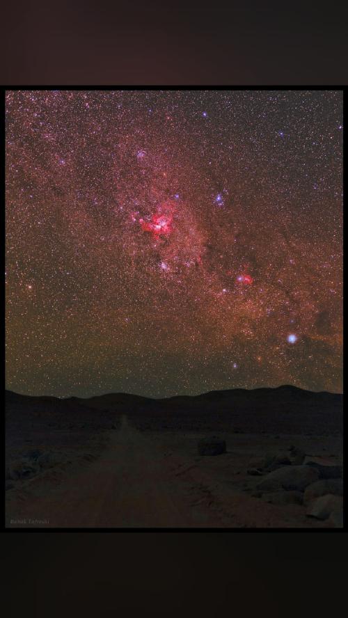 space never disappoints On the Road to Carina This rugged road…