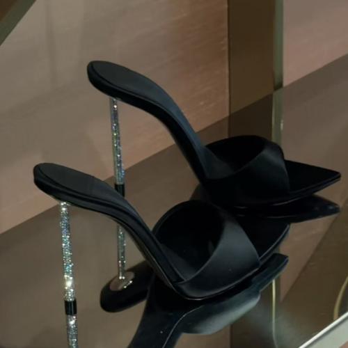 Sexy Stiletto-heel Pointed-toe Sandals