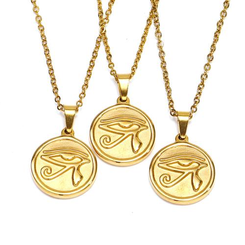 Womens Personalized Vintage Coin Necklace