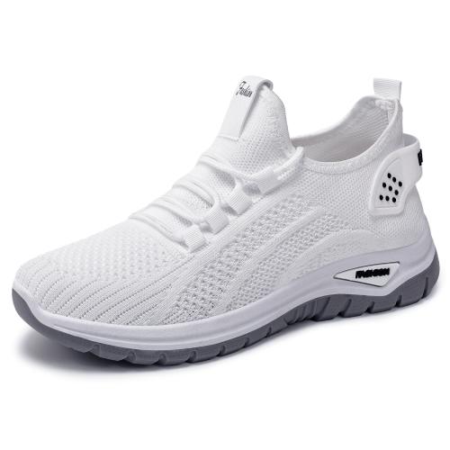 Womens Spring Flyknit Sneakers With A Flat Sole