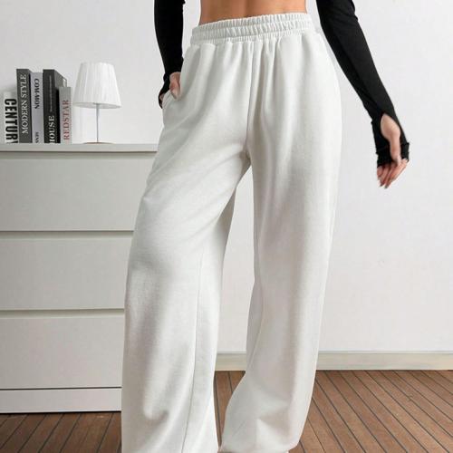 Womens Casual Pants Loose-fit Draping Versatile Long Trousers
