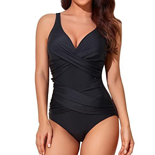 Women One-piece Slim Fit One-piece Swimsuit