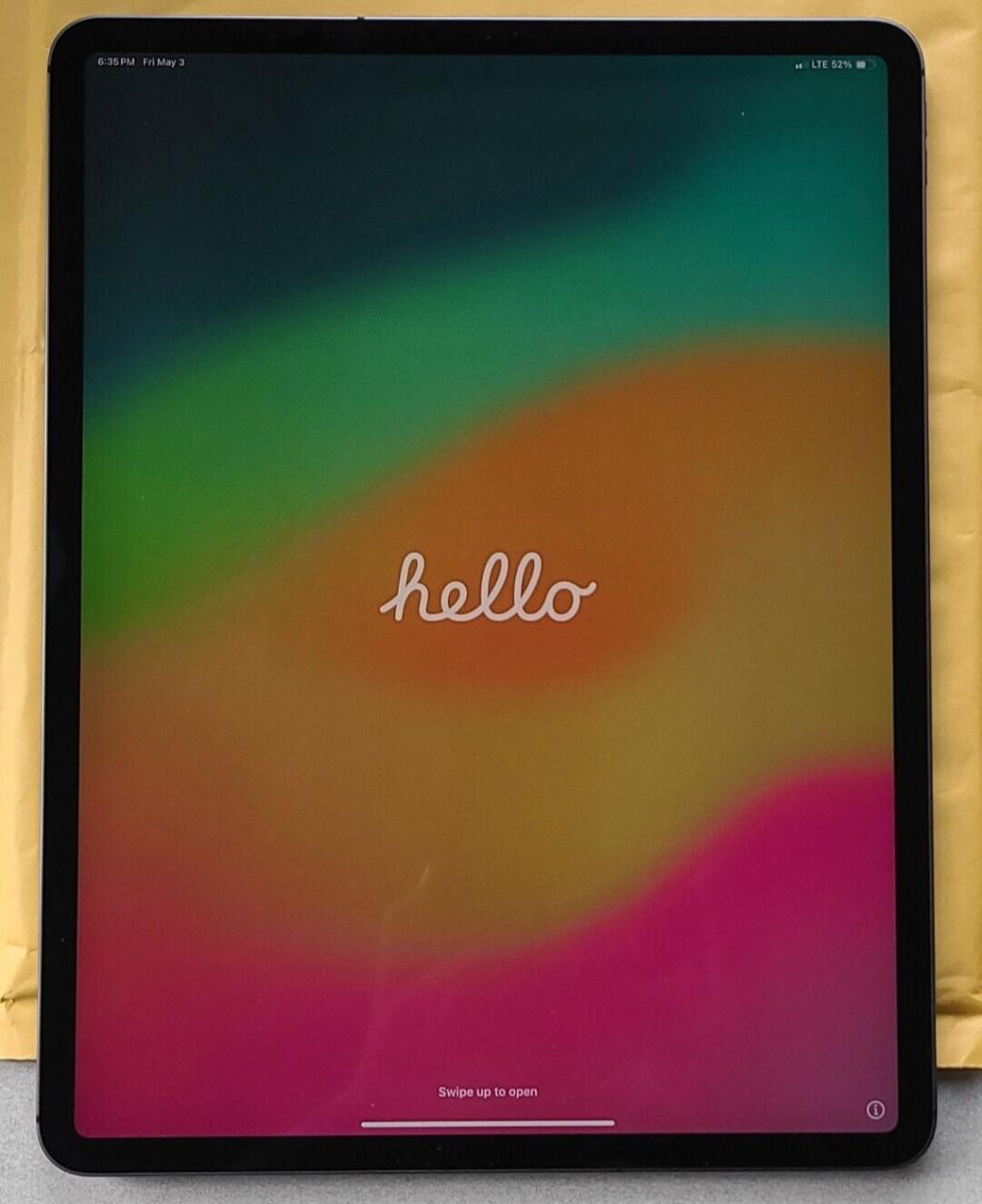 Apple iPad Pro 3rd Gen A2014 - 1TB 4G LTE 12.9" Space Gray - EXCELLENT Condition