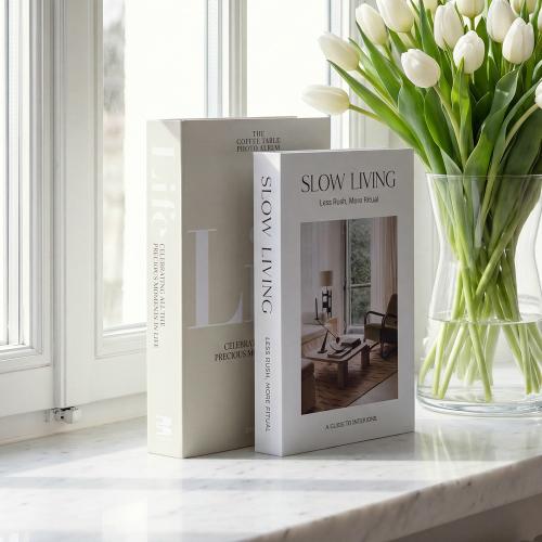 Model Coffee Table Display Book Decorative