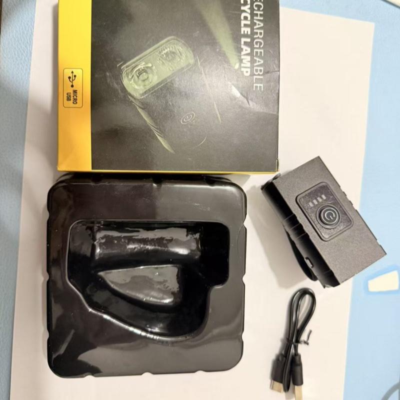 Aluminum Alloy Bicycle Front Light With Strong Light For Cycling Flashlight