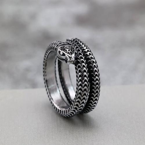 Retro Stainless Steel Ring For Men And Women