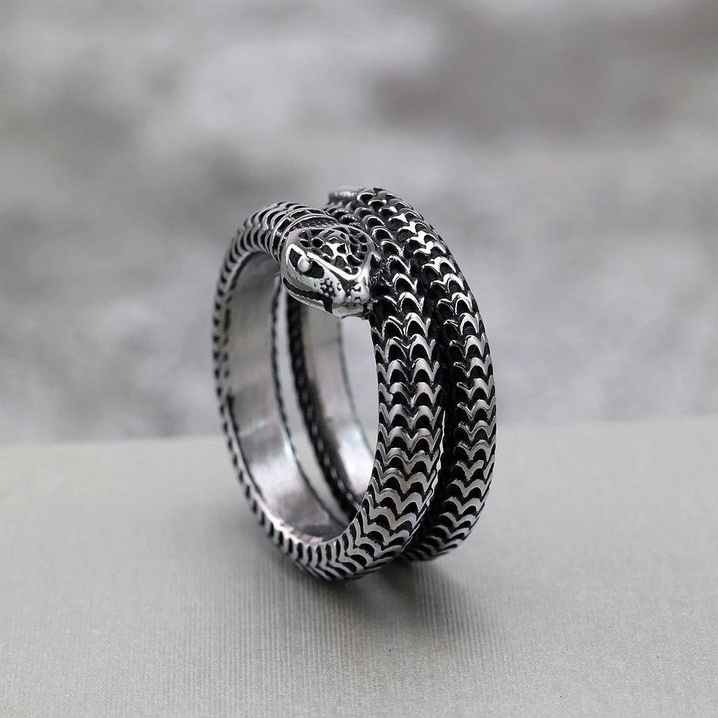 Retro Stainless Steel Ring For Men And Women