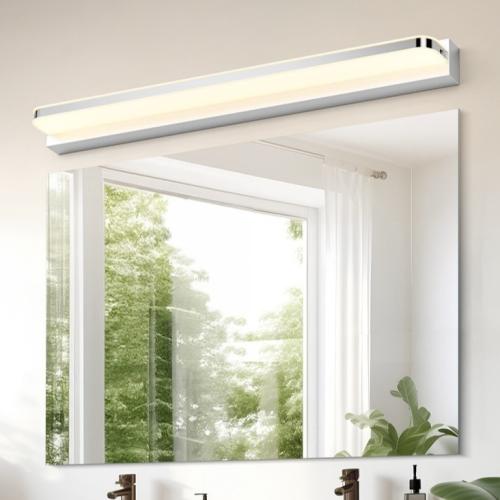 Punch-free LED Bathroom Vanity Lightmirror Light
