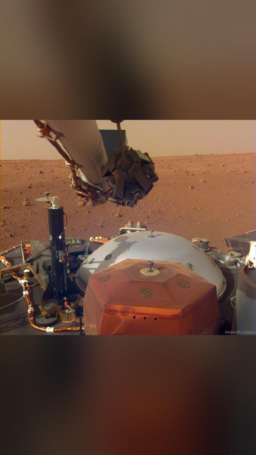 we are so small Sound and Light Captured by Mars InSight Your arm on…