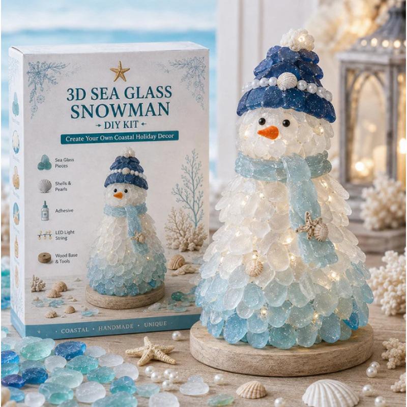 Creative Versatile DIY Sea Glass Art Kit