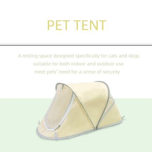 Folding Pet Tent, Lightweight And Portable, Puppy And Kitten Indoor And Outdoor Camping Style, Gr…