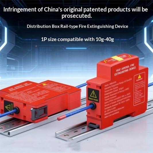 Hanging Aerosol Fire Extinguisher Distribution Cabinet Automatic Fire Suppression System