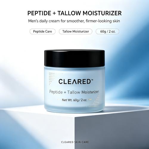 Mens Peptide And Beef Tallow Moisturizing Face Cream
