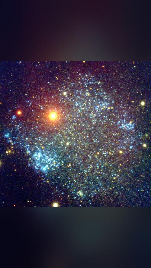 your daily awe Sextans A: A Seemingly Square Galaxy What's bothering…