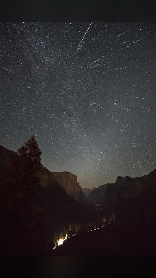 we are so small Perseid Night at Yosemite The 2016 Perseid meteor…